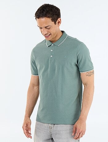 Polo in piqué di cotone
