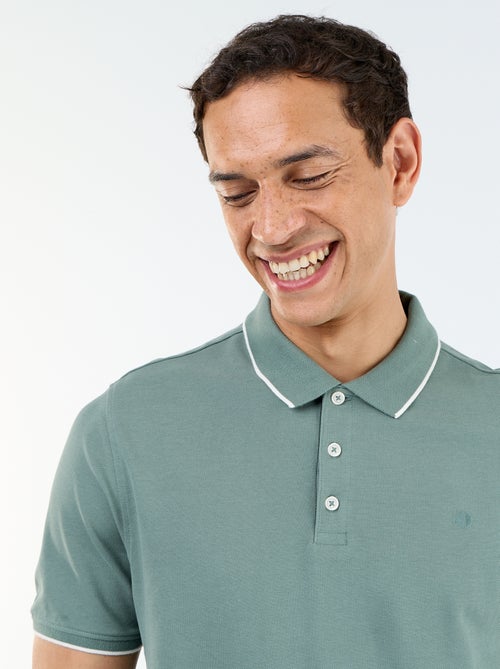 Polo in piqué di cotone - Kiabi