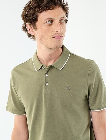 Polo in piqué di cotone