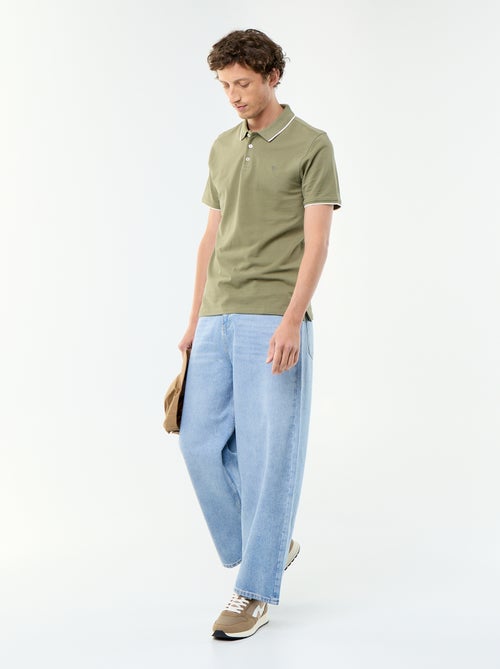 Polo in piqué di cotone - Kiabi