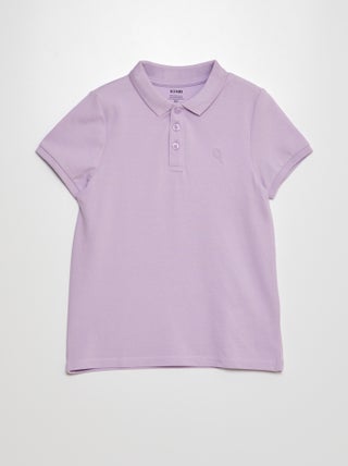 Polo in piqué di cotone