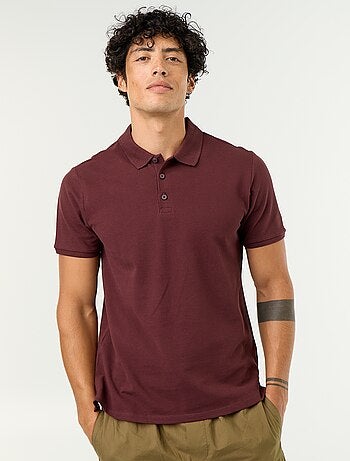 Polo in piqué di cotone