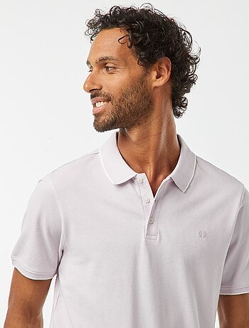 Polo in piqué di cotone