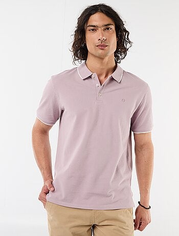 Polo in piqué di cotone