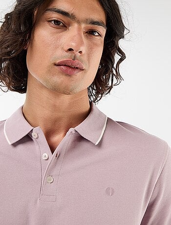 Polo in piqué di cotone