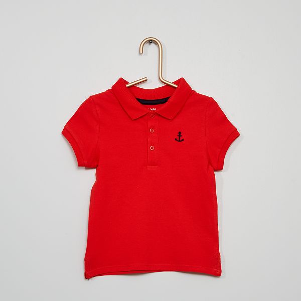 Polo In Pique Eco Sostenibile Neonato Blu Kiabi 2 00