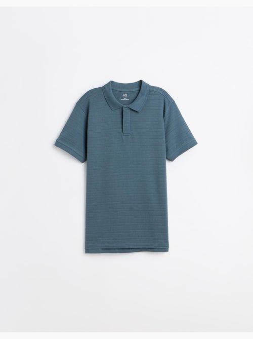 Polo jacquard, mo fashion - Kiabi Polo jacquard, mo fashion - Kiabi