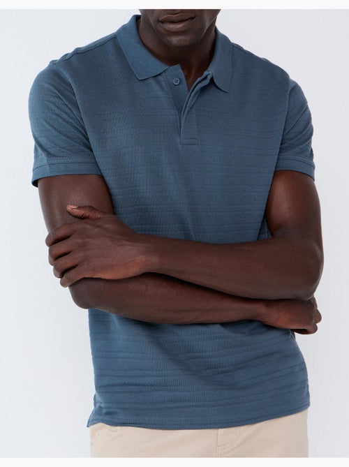 Polo jacquard, mo fashion - Kiabi