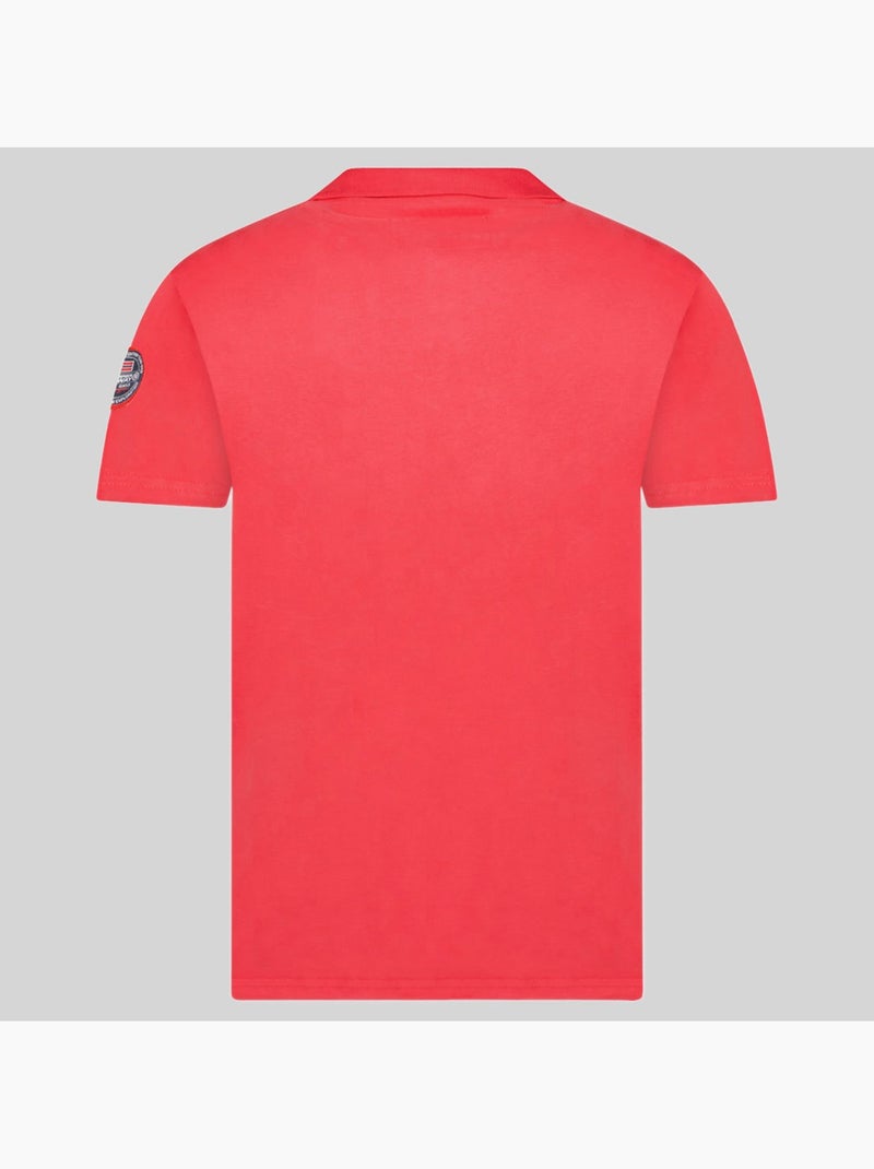 Polo kancre – geographical norway Rosso - Kiabi