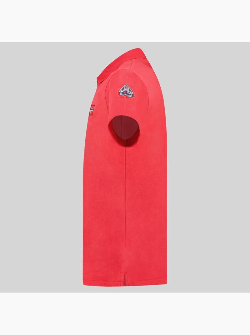 Polo kancre – geographical norway Rosso - Kiabi