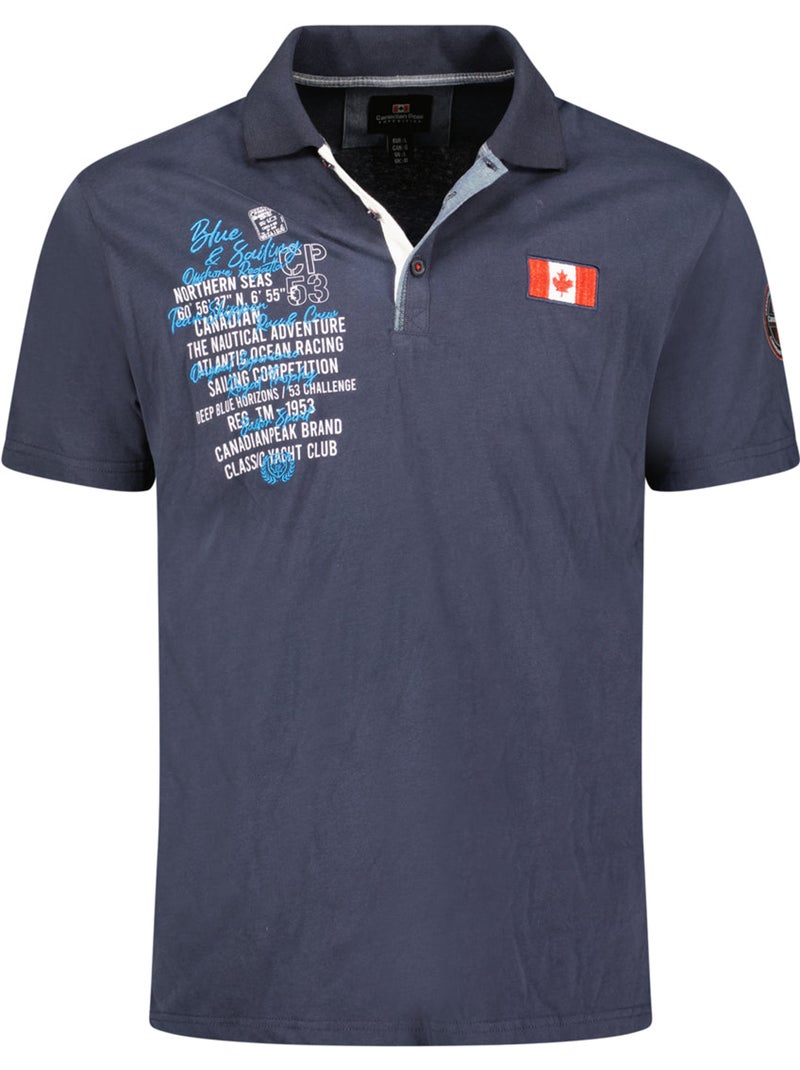 Polo kancreak – canadian peak Blu marino - Kiabi