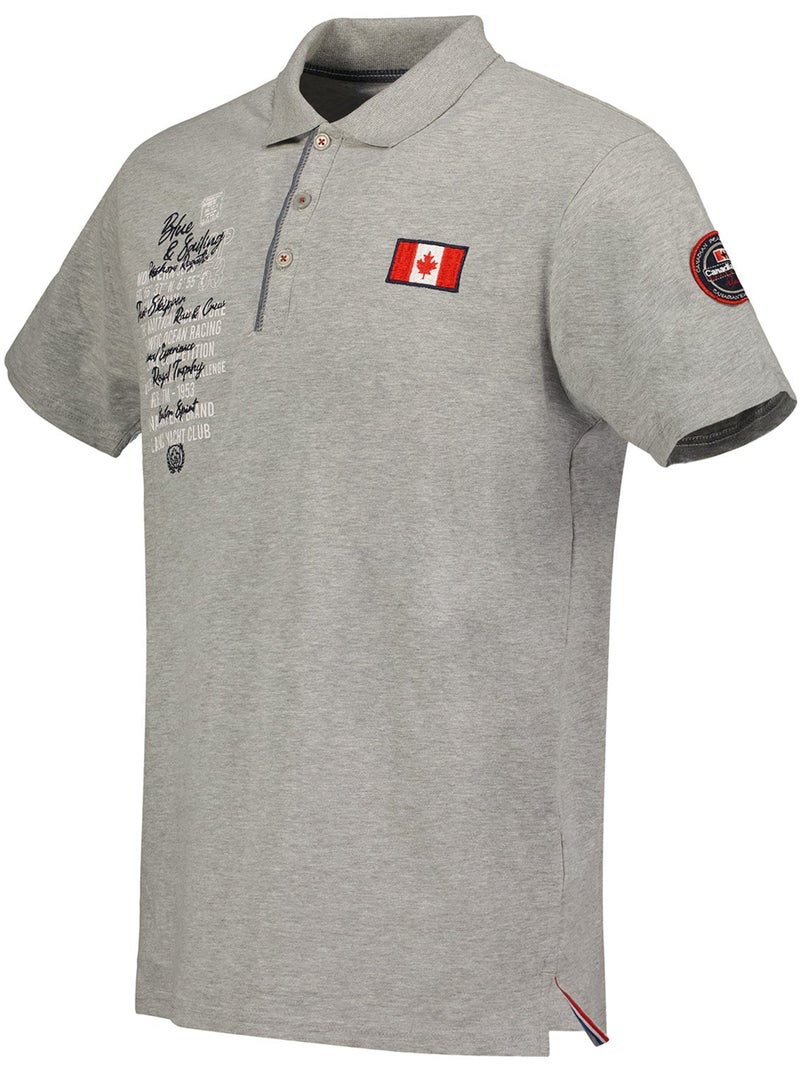 Polo kancreak – canadian peak Grigio chiaro - Kiabi