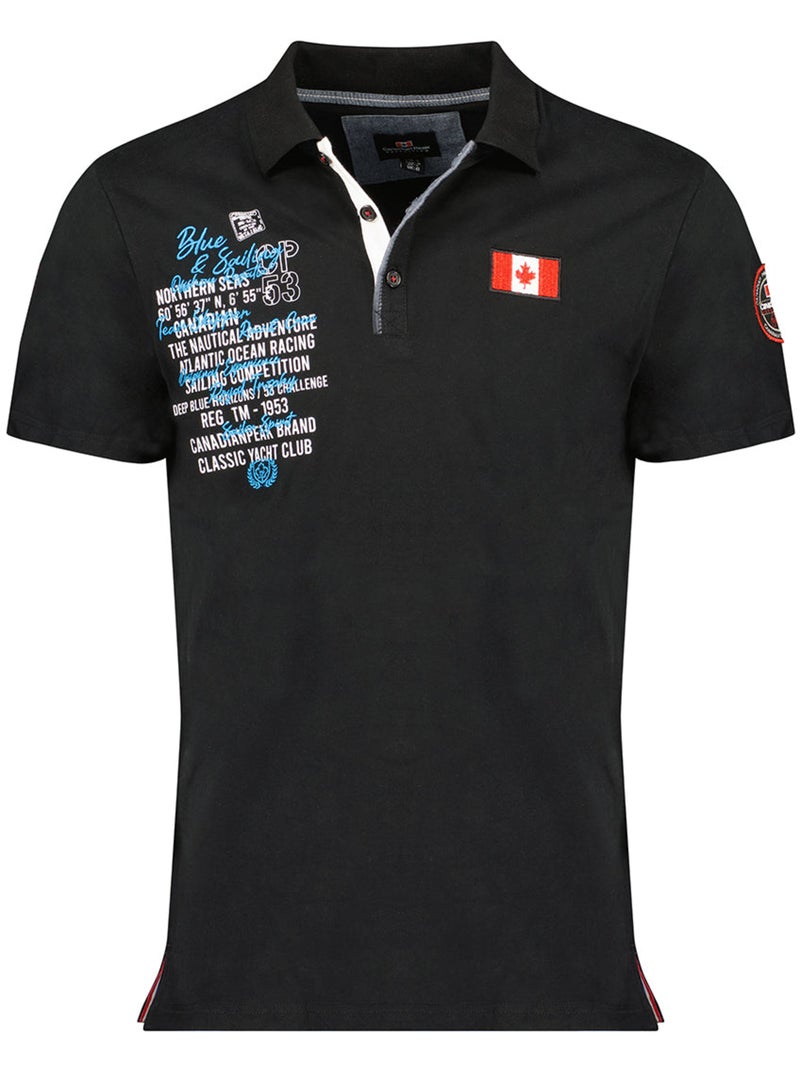 Polo kancreak – canadian peak Nero - Kiabi