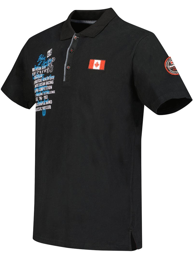 Polo kancreak – canadian peak Nero - Kiabi