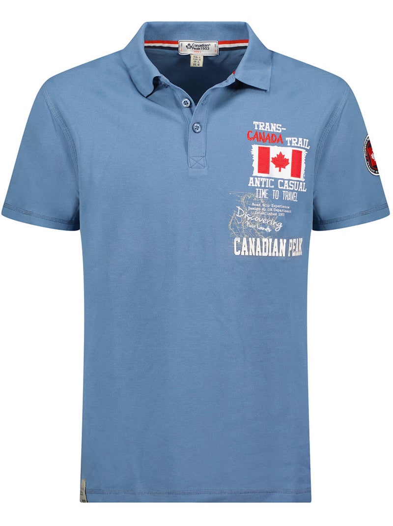 Polo kantrail – canadian peak Blu jeans - Kiabi