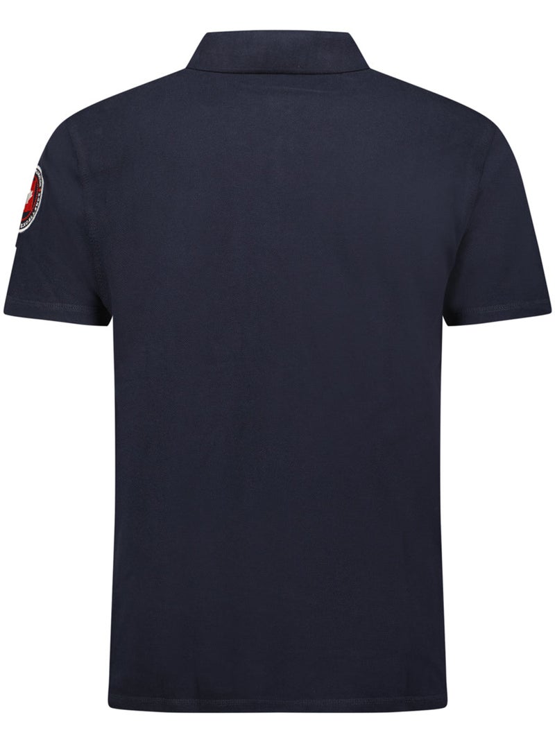 Polo kantrail – canadian peak Blu marino - Kiabi