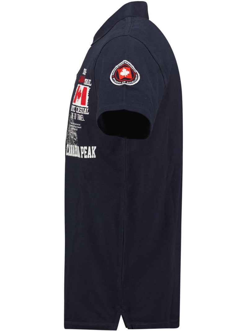 Polo kantrail – canadian peak Blu marino - Kiabi