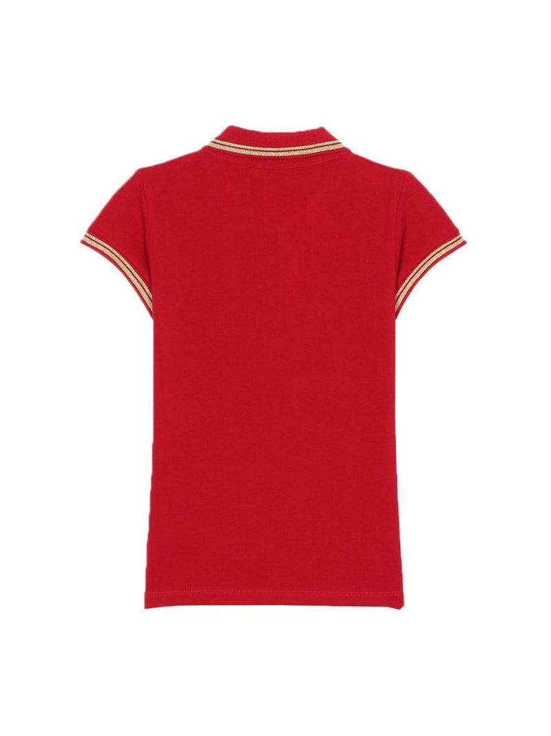 Polo Kaporal per Ragazza Rosso - Kiabi