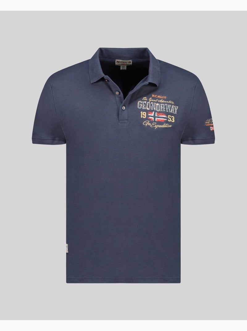 Polo kapuccino – geographical norway Blu marino - Kiabi