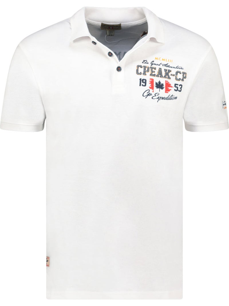 Polo kapucineak – canadian peak Bianco - Kiabi