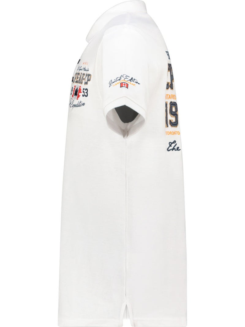 Polo kapucineak – canadian peak Bianco - Kiabi