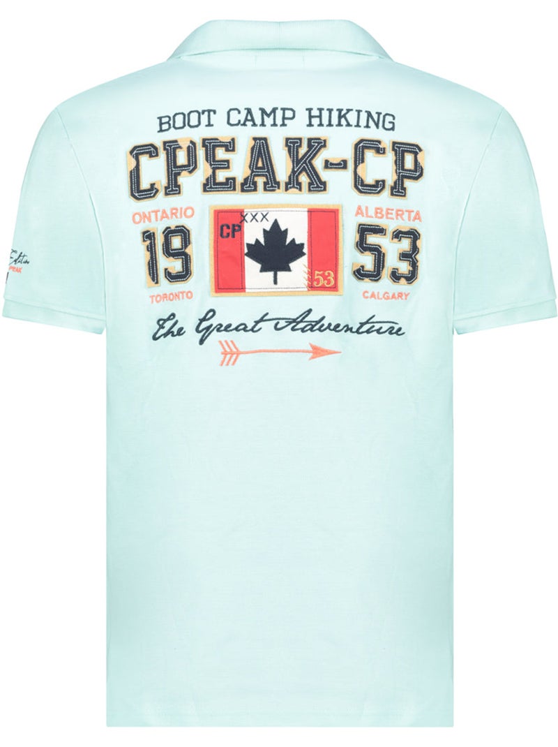 Polo kapucineak – canadian peak Menta - Kiabi
