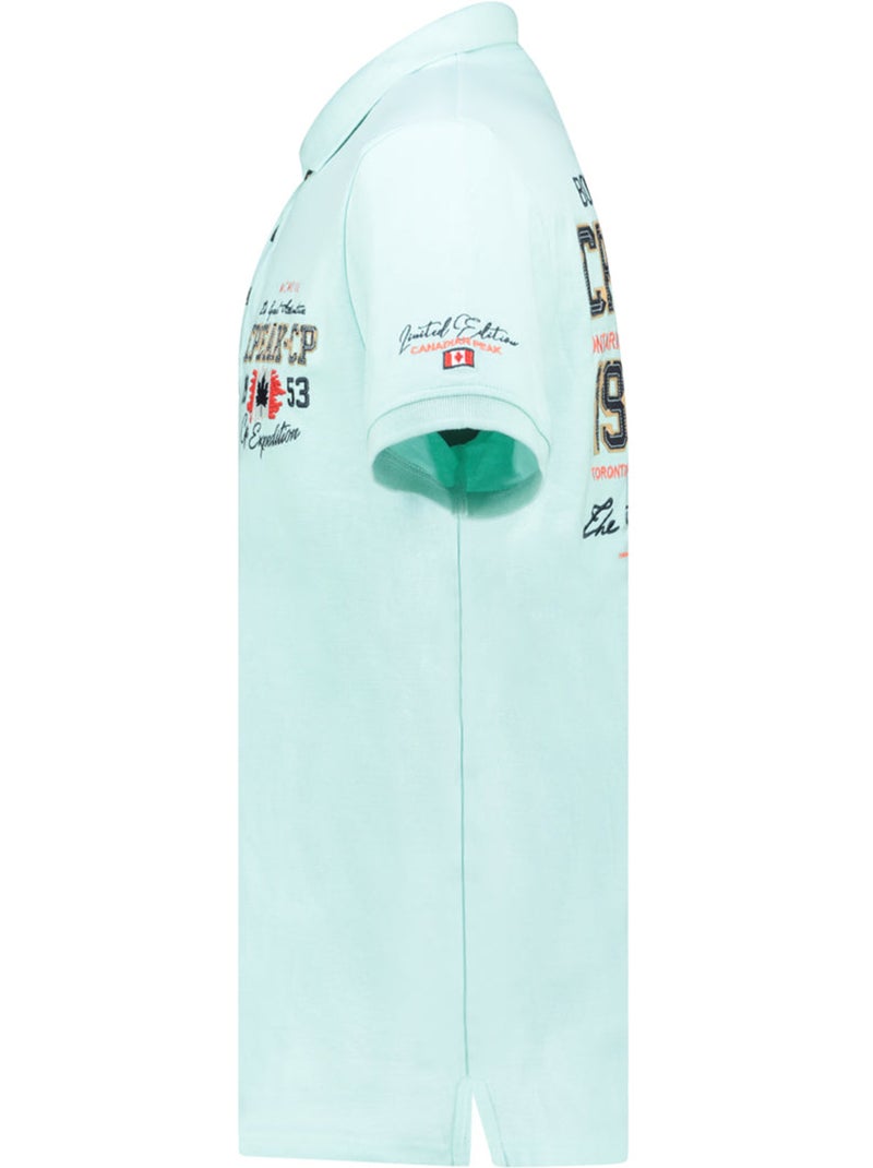 Polo kapucineak – canadian peak Menta - Kiabi