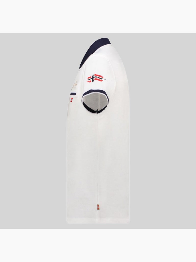 Polo kara – geographical norway Bianco - Kiabi