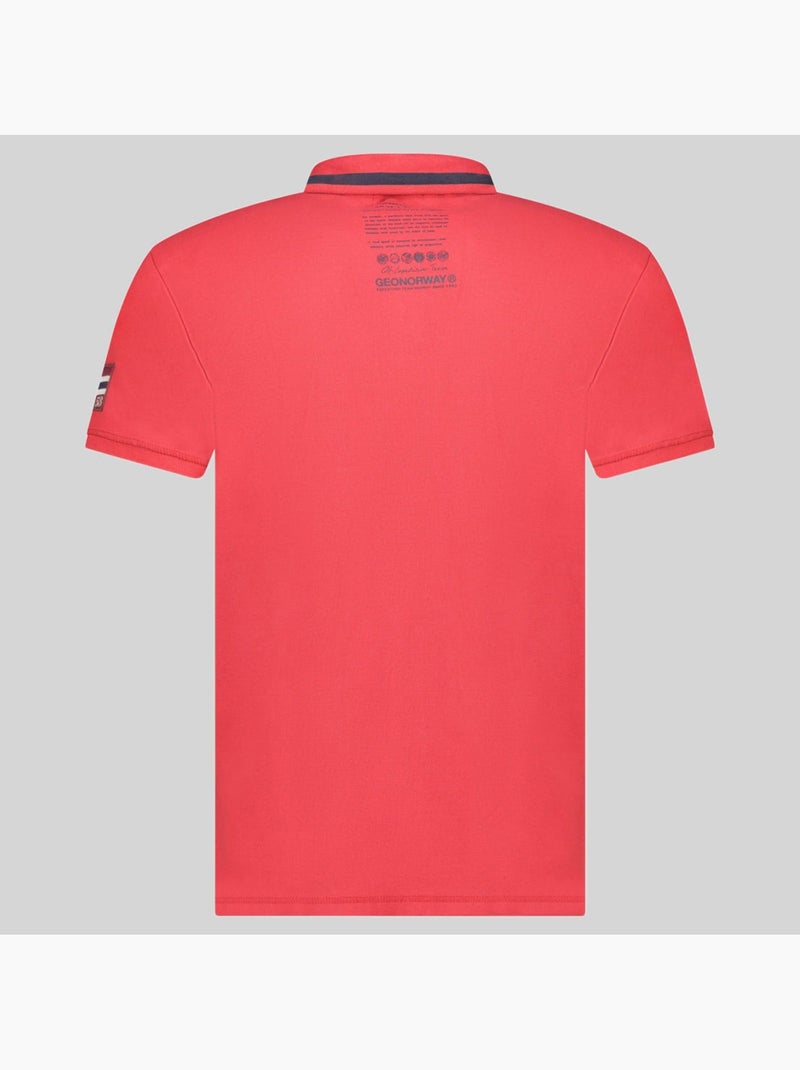 Polo karuen – geographical norway Rosso - Kiabi