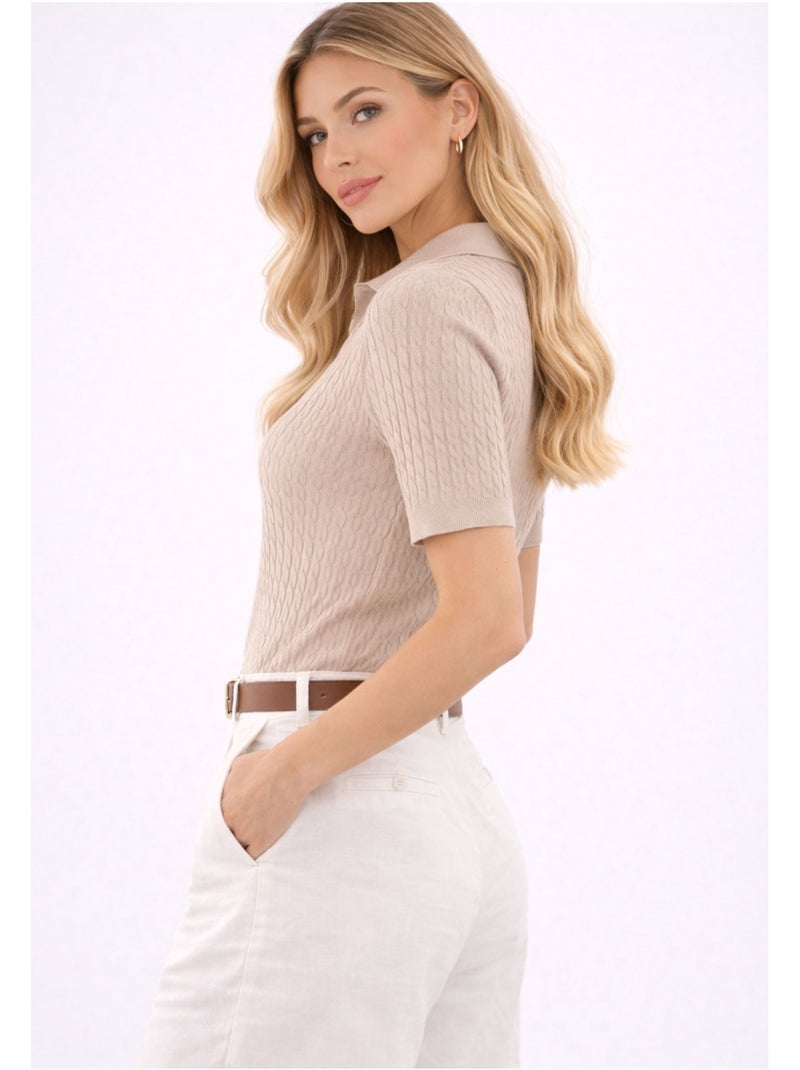 polo Kebello Beige - Kiabi