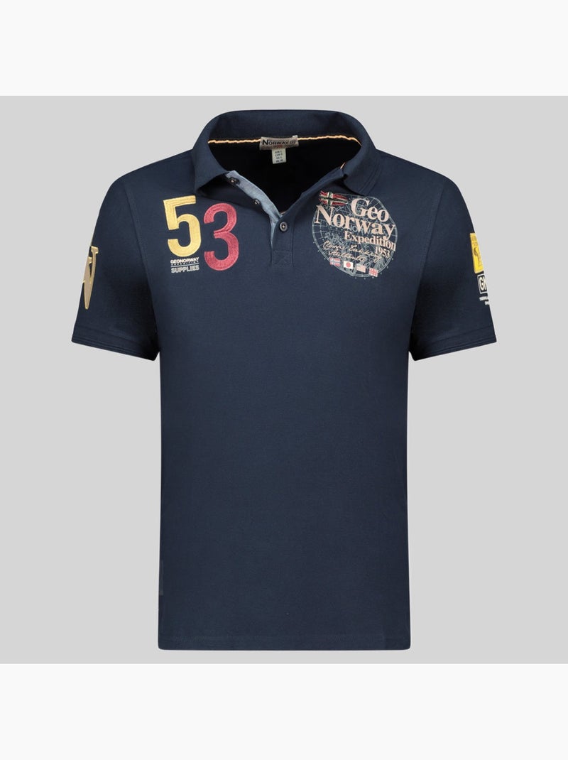 Polo kelan – geographical norway Blu marino - Kiabi