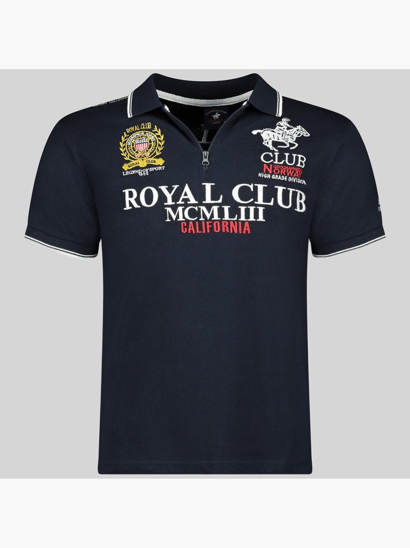 Polo keratine – geographical norway Blu marino - Kiabi
