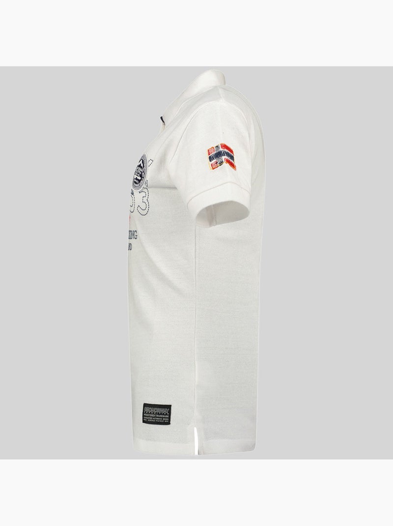 Polo kerry – geographical norway Bianco - Kiabi