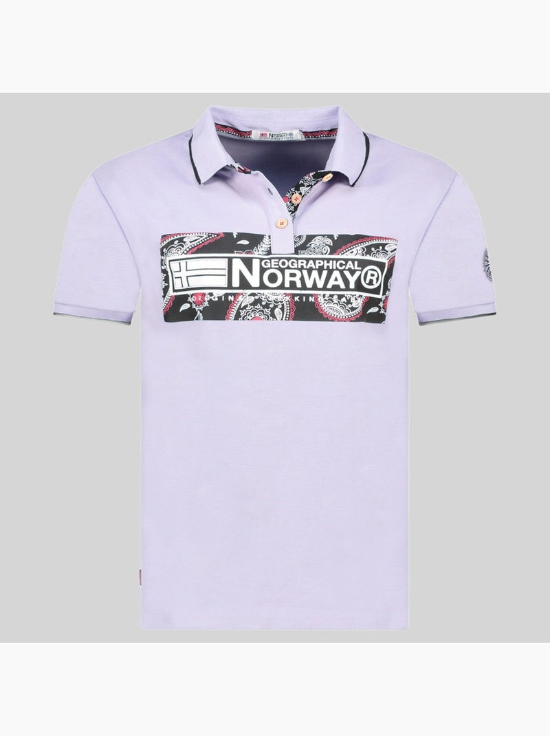 Polo kesley – geographical norway Malva lilla - Kiabi