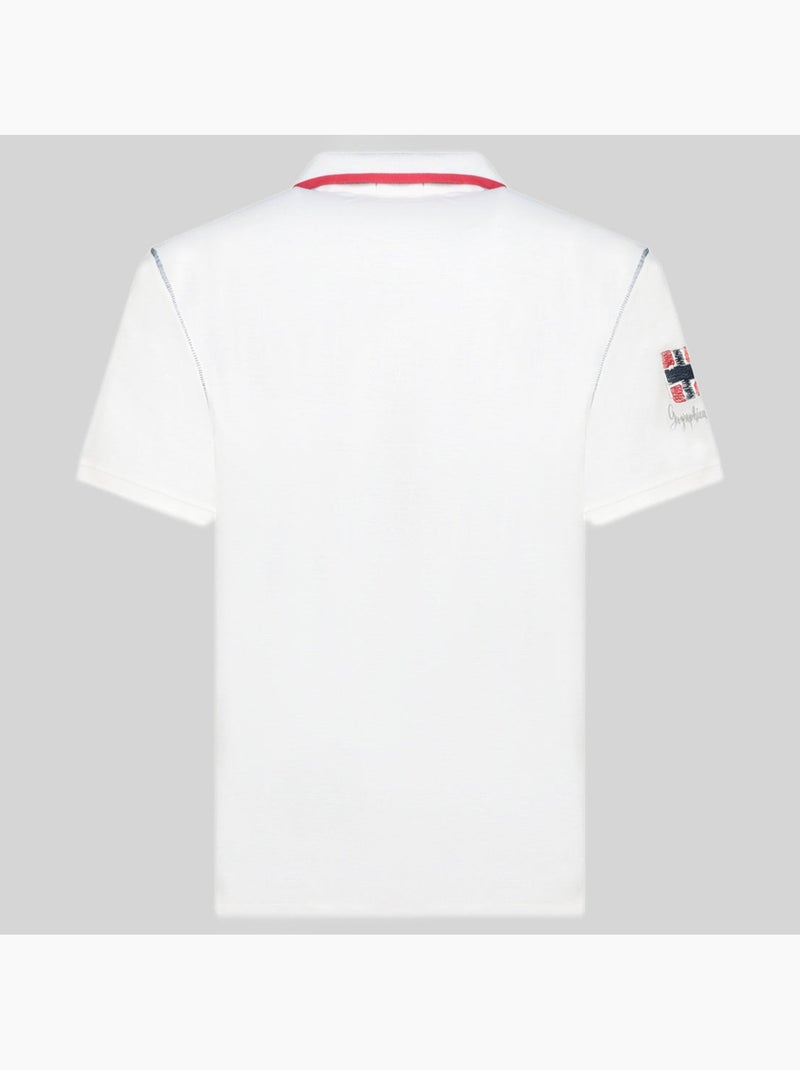 Polo kilsvik – geographical norway Bianco - Kiabi