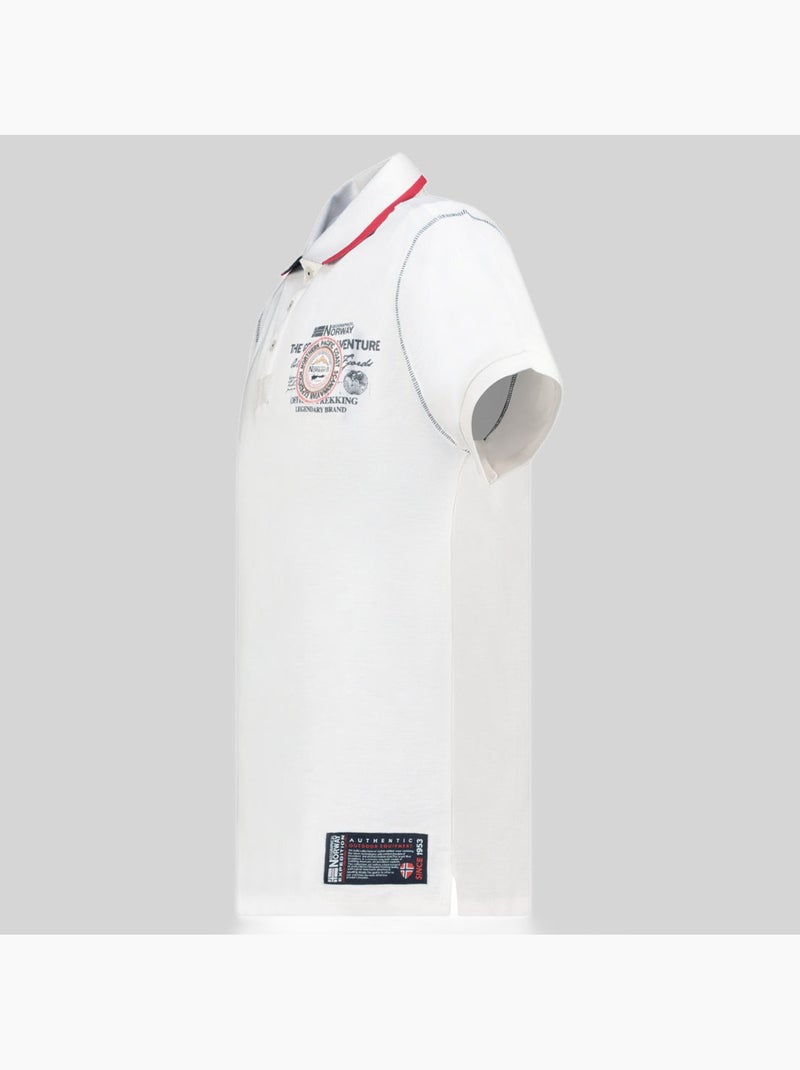 Polo kilsvik – geographical norway Bianco - Kiabi