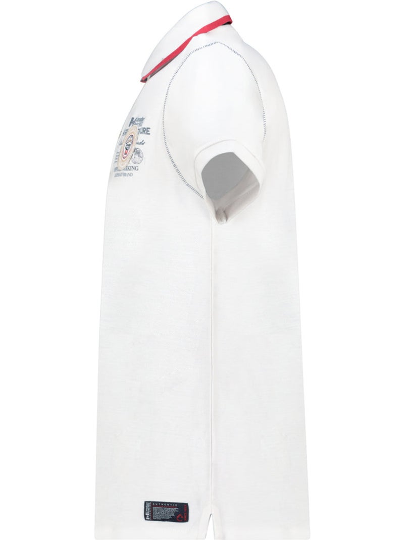 Polo kilsvikeak – canadian peak Bianco - Kiabi
