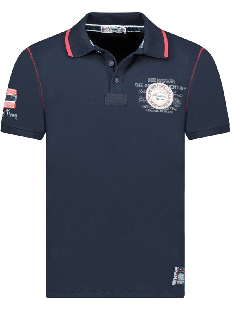 Polo kilsvikeak – canadian peak Blu marino - Kiabi