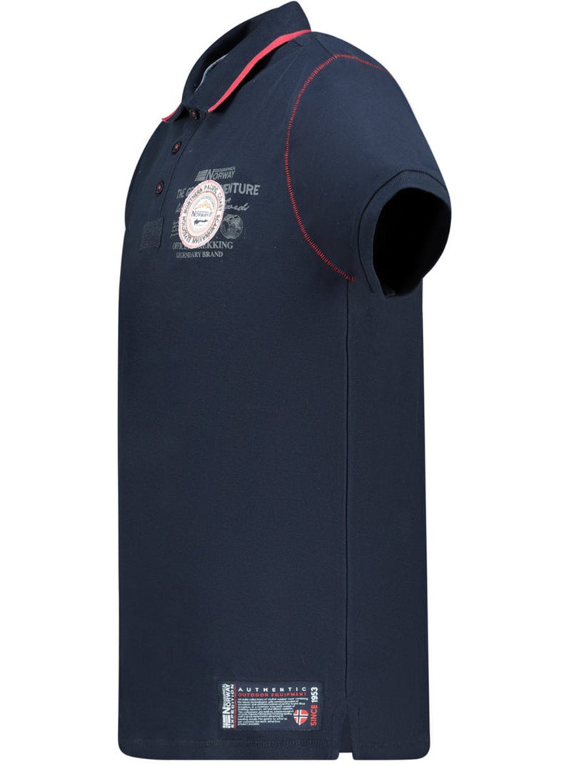 Polo kilsvikeak – canadian peak Blu marino - Kiabi