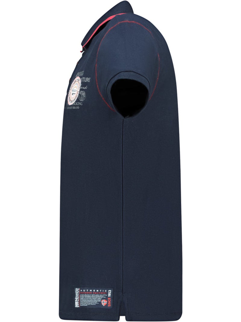 Polo kilsvikeak – canadian peak Blu marino - Kiabi