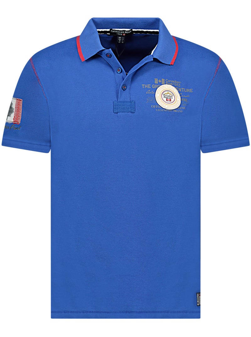 Polo kilsvikeak – canadian peak Blu reale - Kiabi