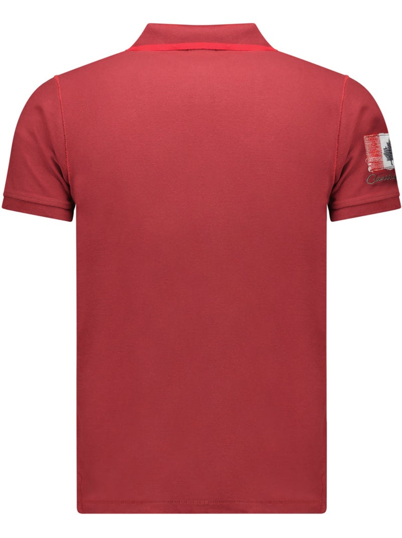 Polo kilsvikeak – canadian peak Bordeaux - Kiabi