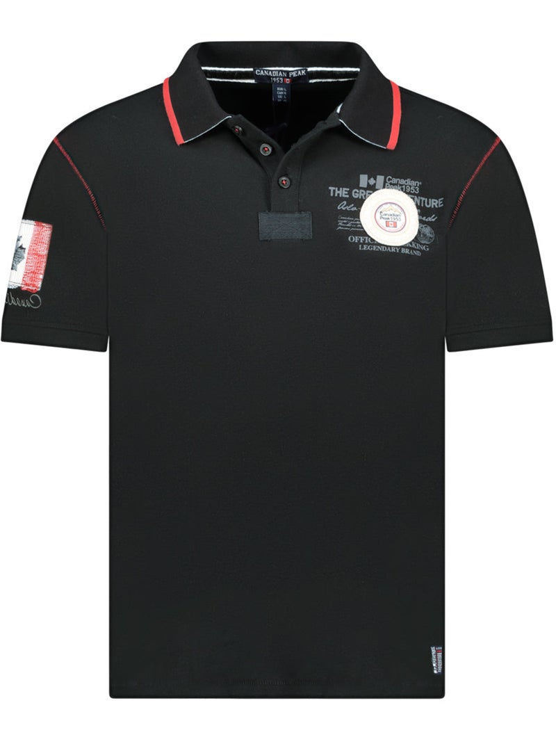 Polo kilsvikeak – canadian peak Nero - Kiabi