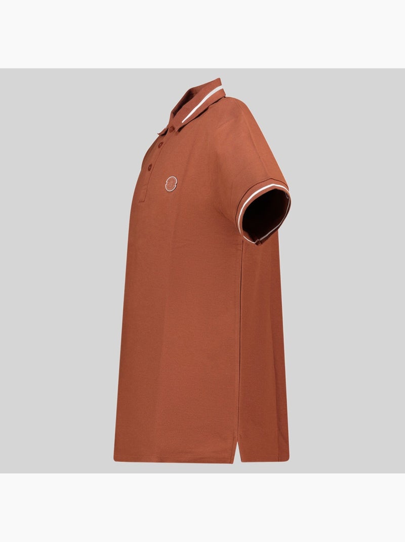 Polo klerio – geographical norway Rosso mattone - Kiabi