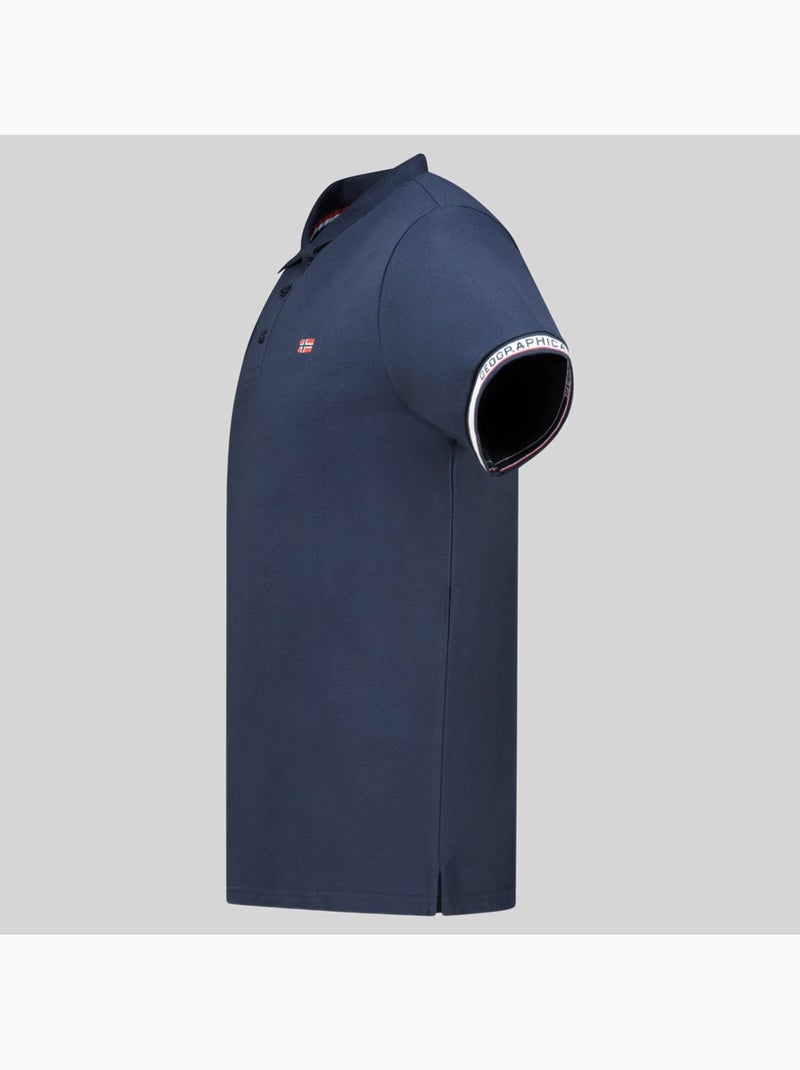Polo koliar – geographical norway Blu marino - Kiabi