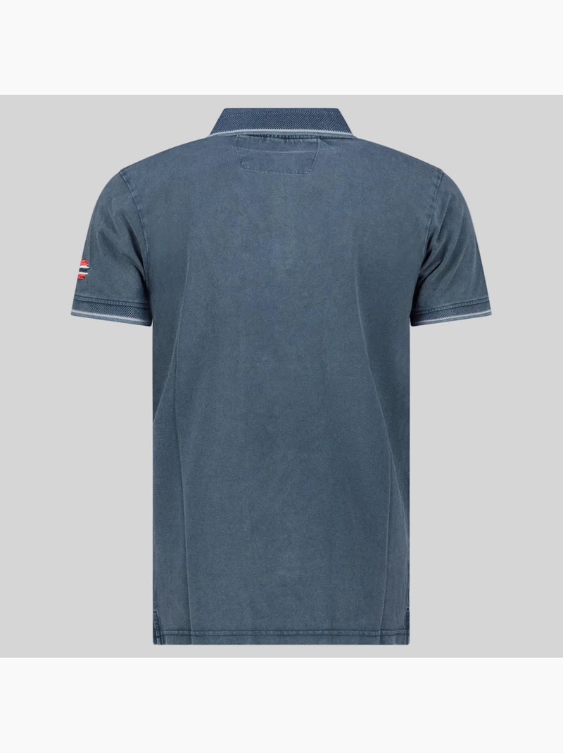 Polo konakri – geographical norway Blu marino - Kiabi