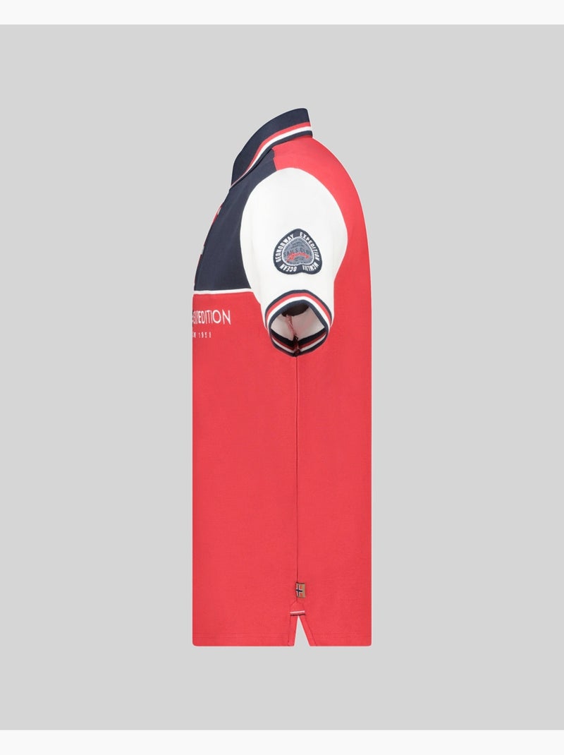 Polo kondo – geographical norway Rosso - Kiabi