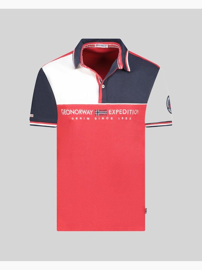 Polo kondo – geographical norway Rosso - Kiabi
