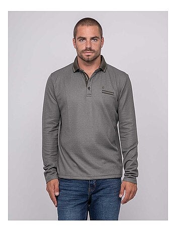 Polo maglia jacquard PALYPSO