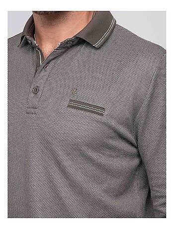 Polo maglia jacquard PALYPSO